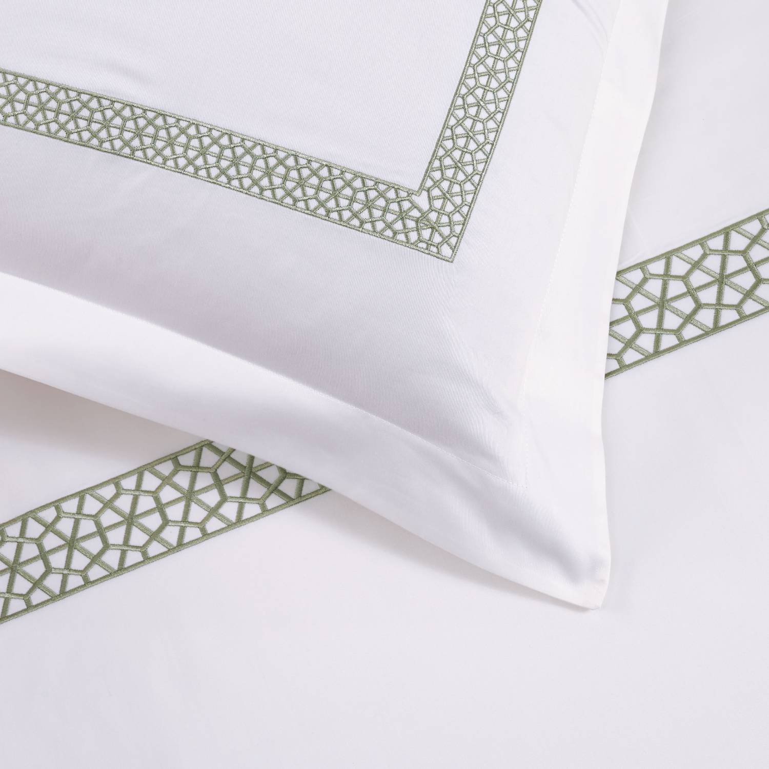 Refet Duvet Cover Set Celadon