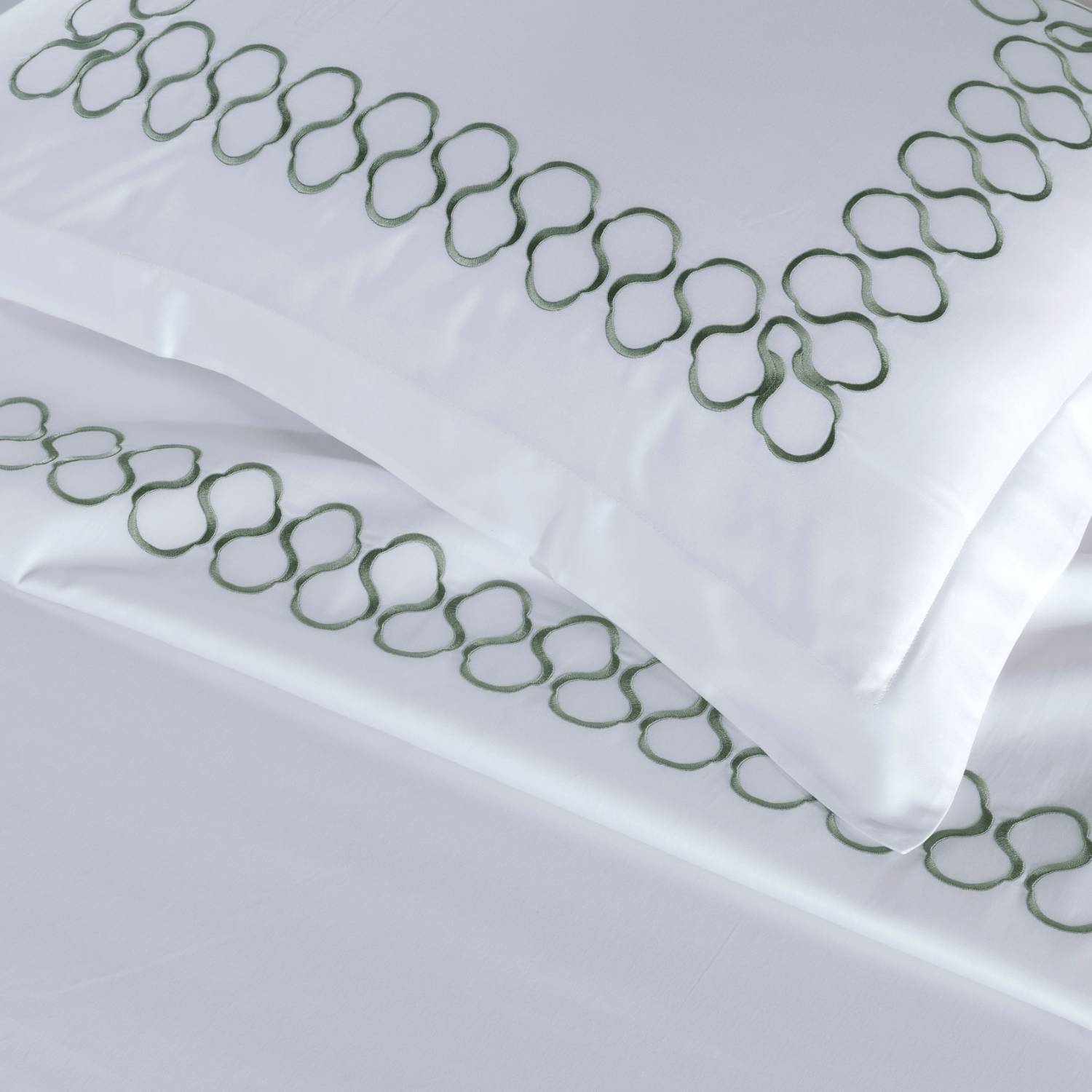 Semiha Duvet Cover Set Celadon