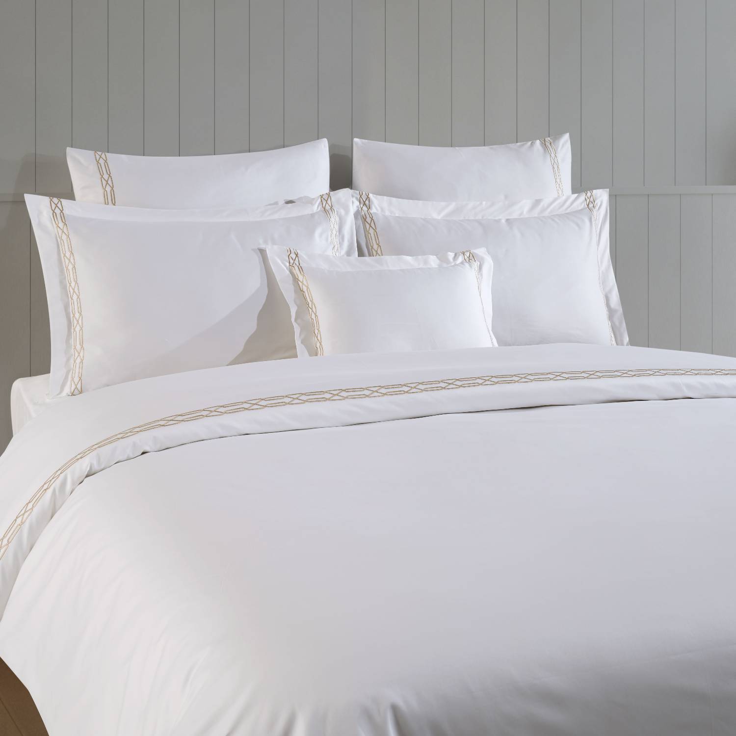 Turkan Duvet Cover Set Gold