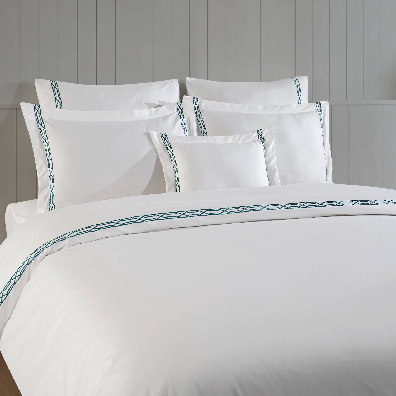 Turkan Duvet Cover Set Petrol