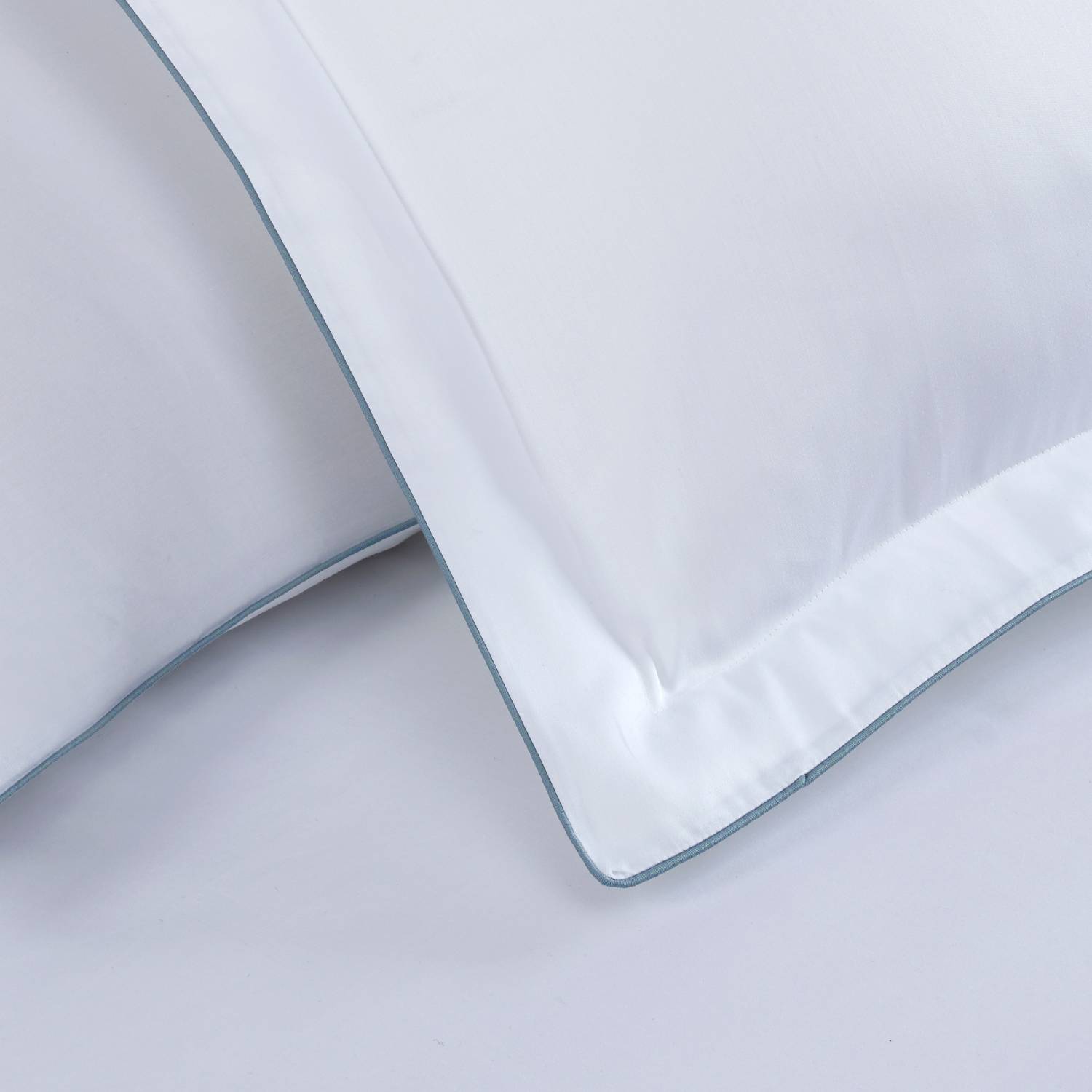 Mualla Duvet Cover Set Blue Grey