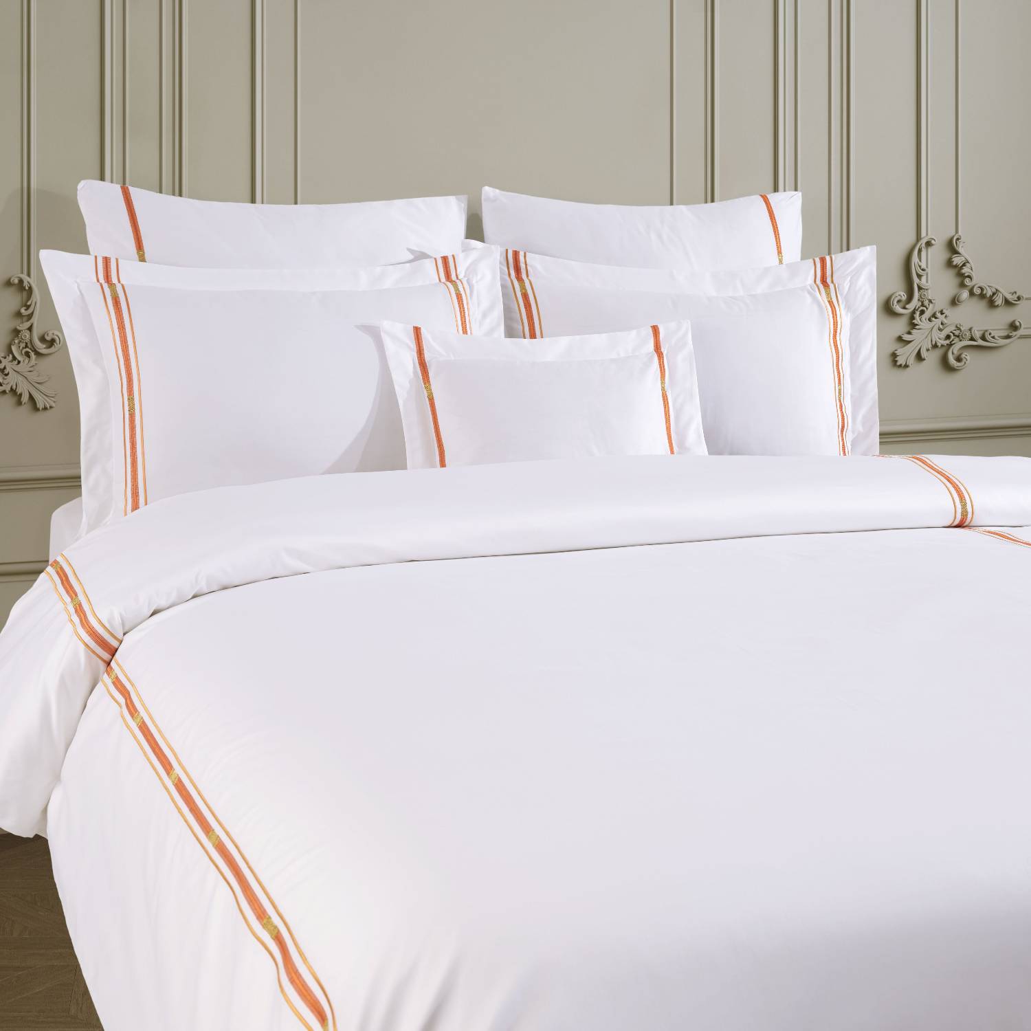 Ozden Duvet Cover Set Terra Cotta