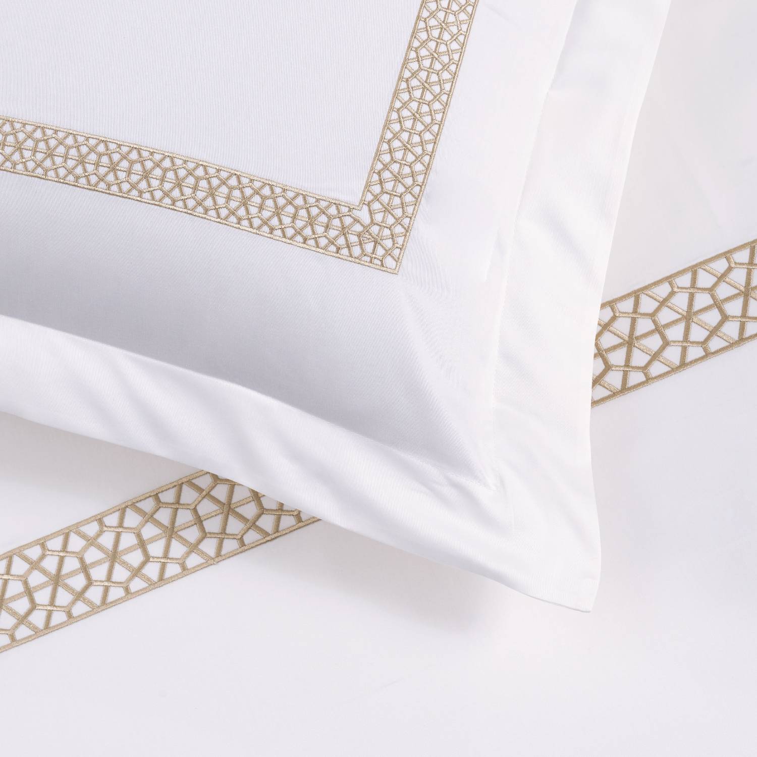 Refet Duvet Cover Set Gold