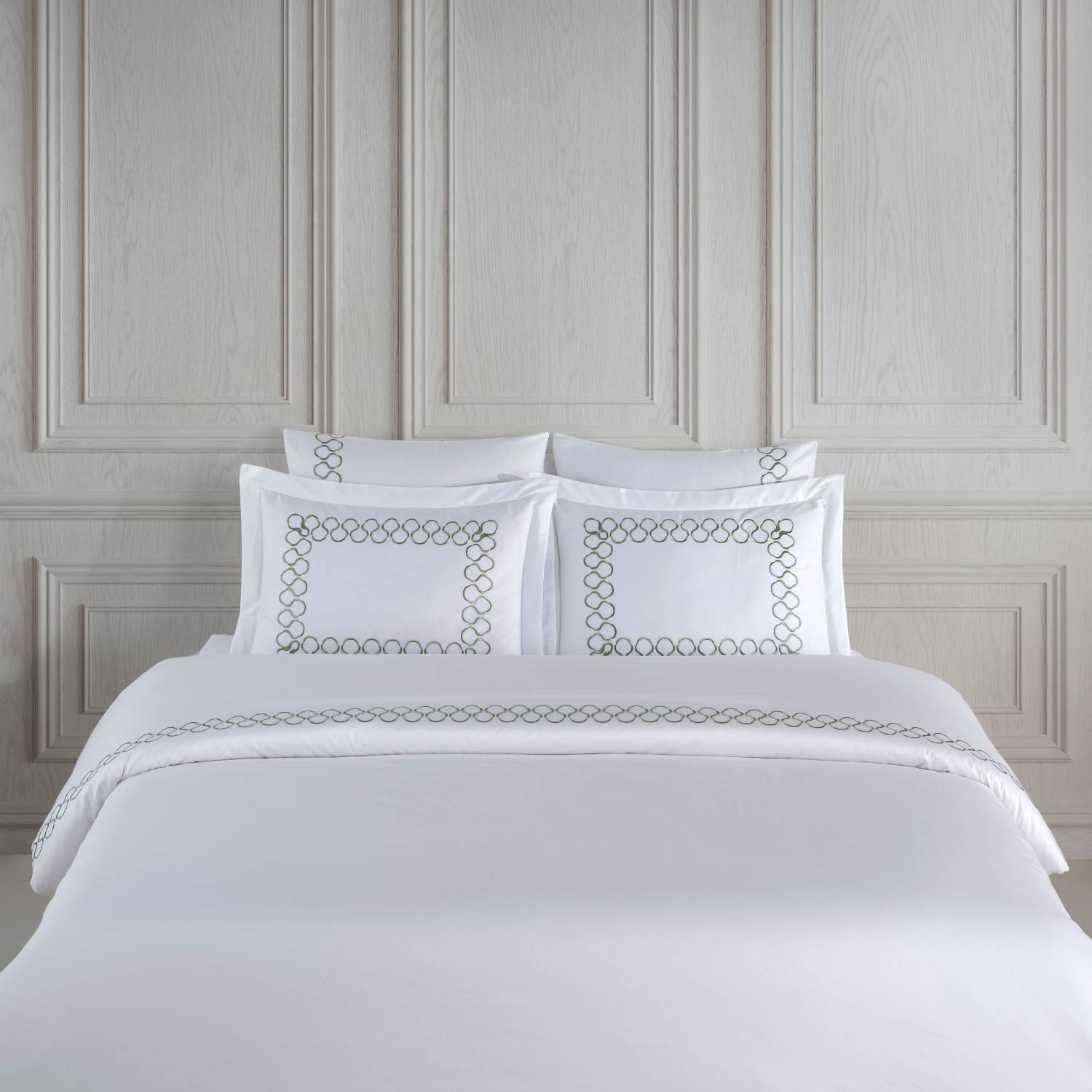 Semiha Duvet Cover Set Celadon