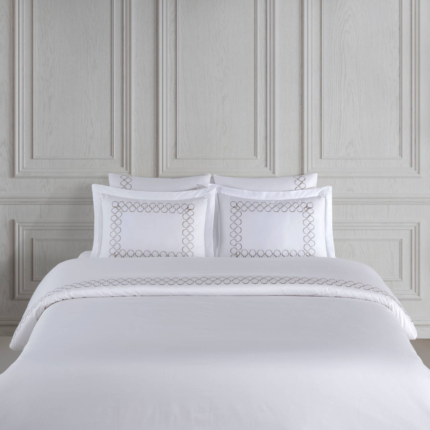 Semiha Duvet Cover Set Stone